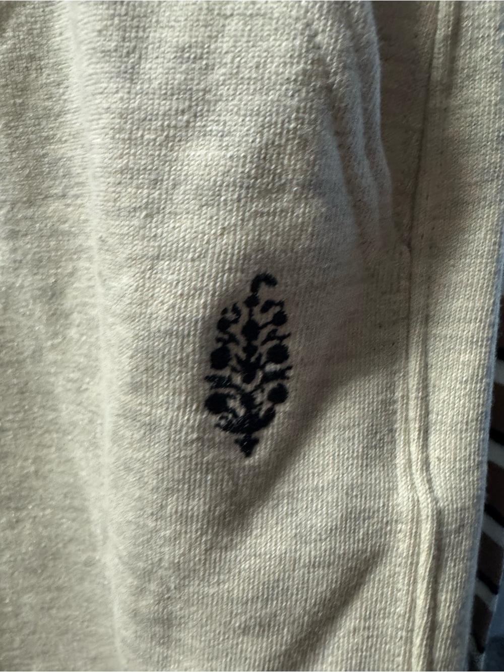 FP Movement For The Win Midi Short -Oatmeal Heather Black Logo NWOT Size RT $48 - Picture 7 of 8